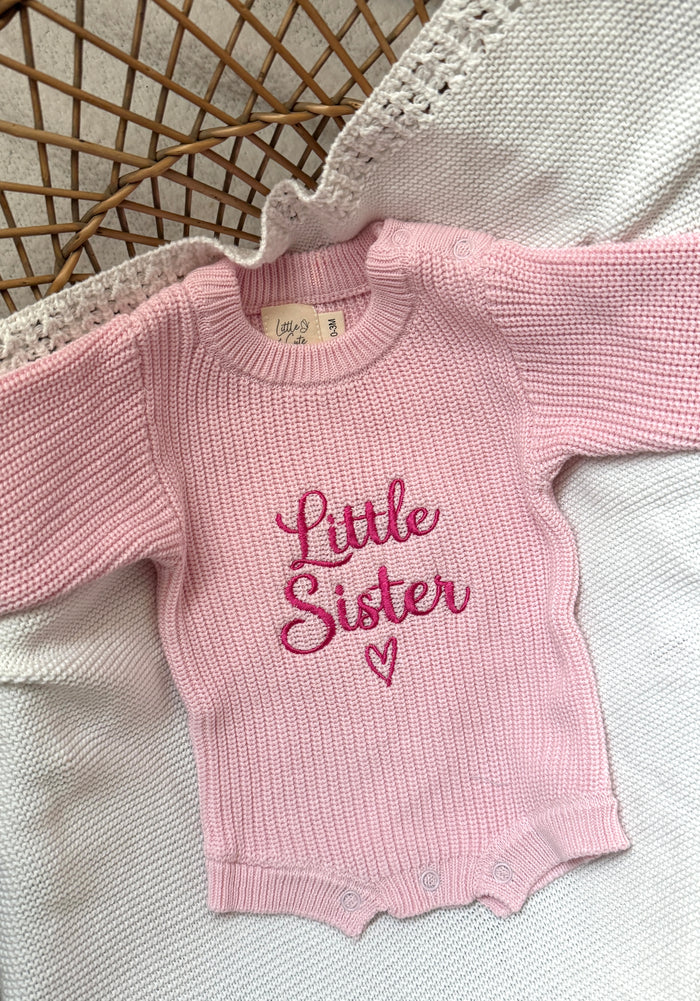 Little Sister Rose Romper