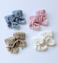 Personalized Rose Knit Romper Bundle - 100 % Organic Cotton -
